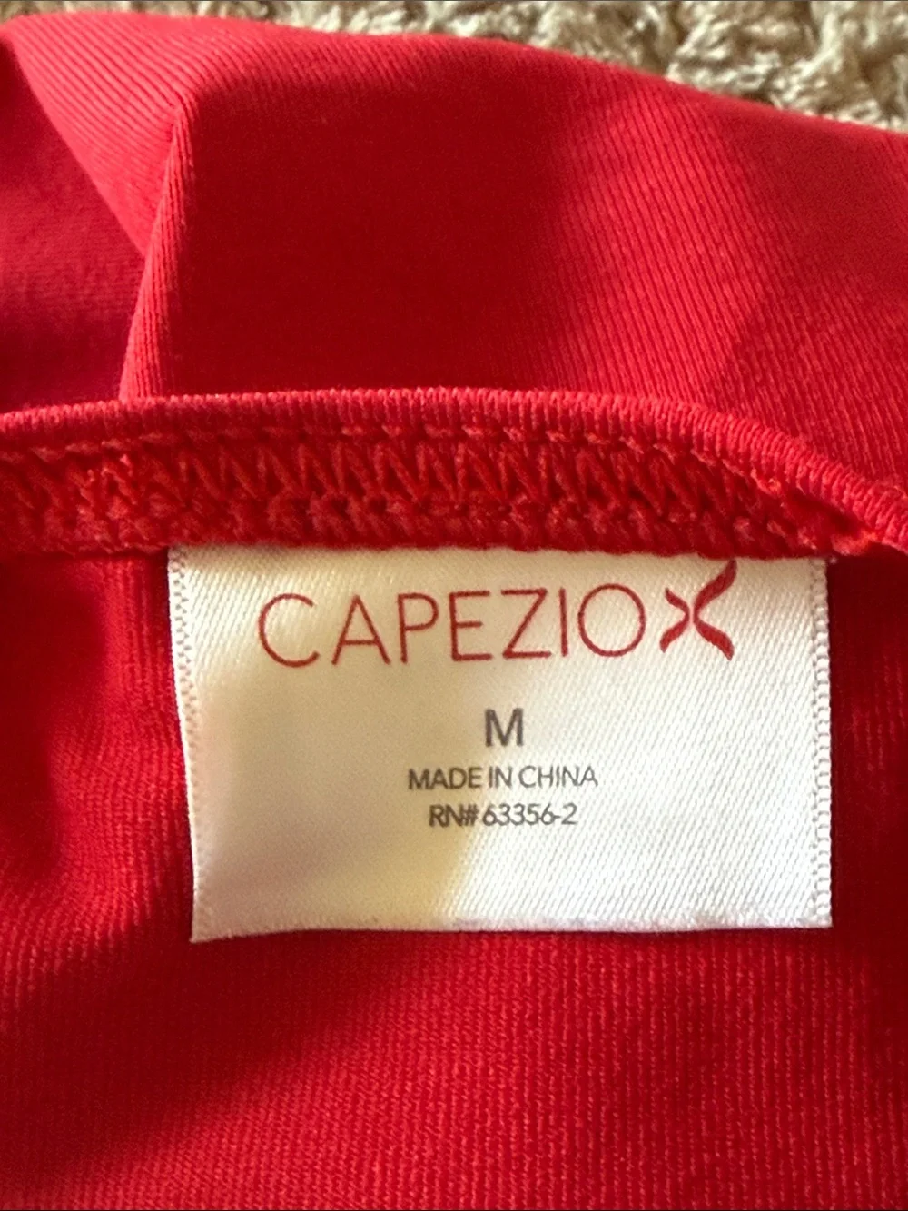 Capezio Studio Collection High Neck Leotard in Scarlet!
